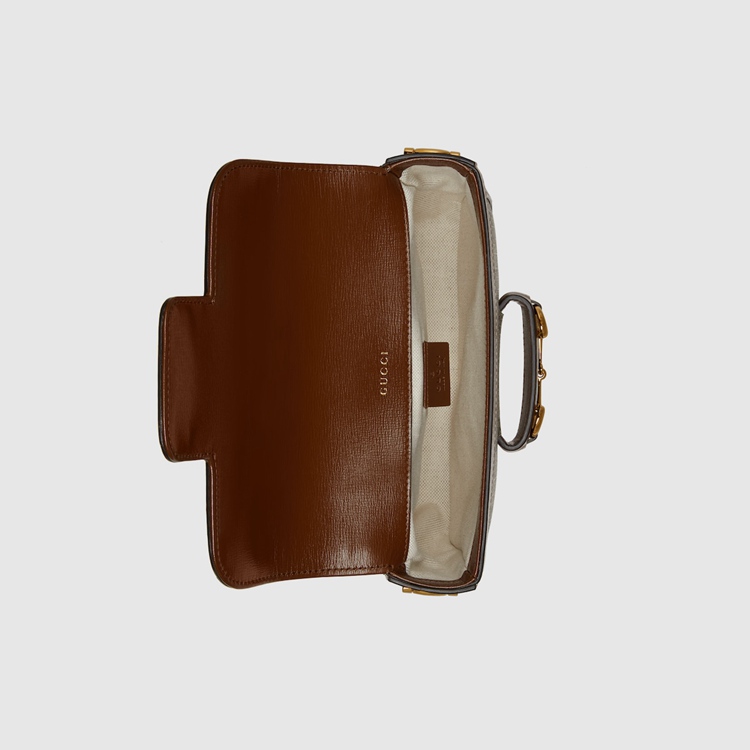 658574.HUHHG.8565.007.100.0000.Light Gucci Horsebit 1955 mini bag